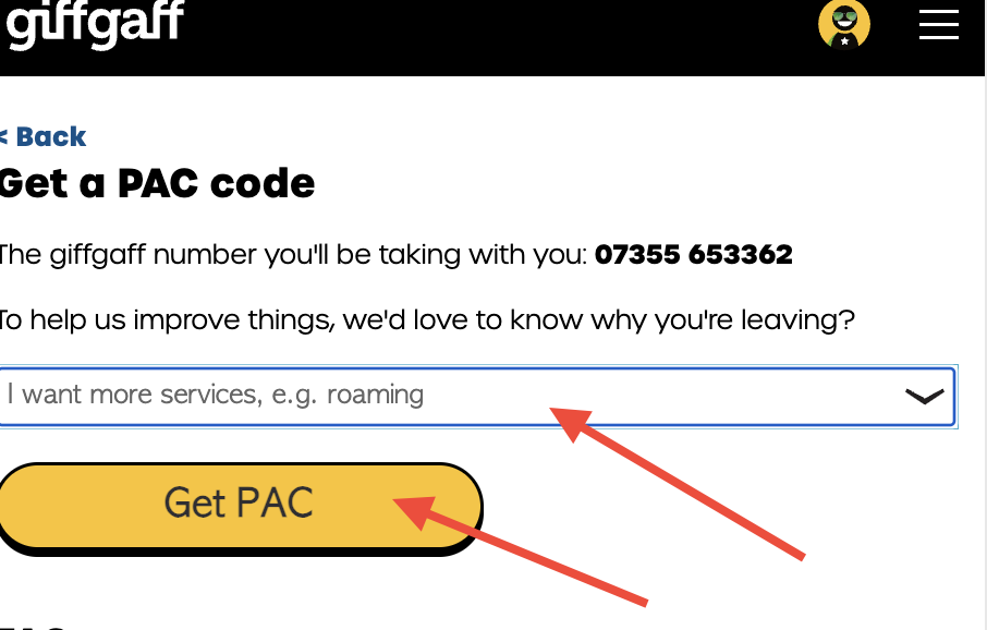 提交 PAC 申请
